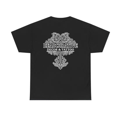 Deadcorative Logo T-Shirt — Deadcorative Decor & Tattoo Graphic Tee