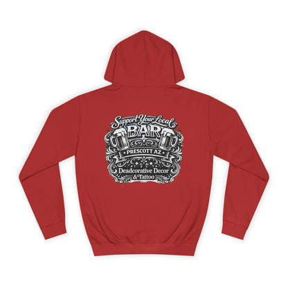 'Support Your Local Bar' Graphic — Deadcorative Graphic Pullover Hoodie