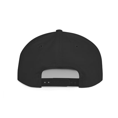 ‘Support Your Local Tattoo Shop’ Flat Bill SnapBack Hat - Deadcorative Graphic SnapBack