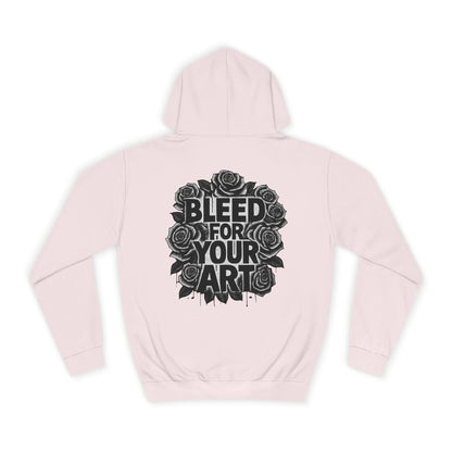 Bleed For Your Art Hoodie — Deadcorative Graphic Pullover Hoodie