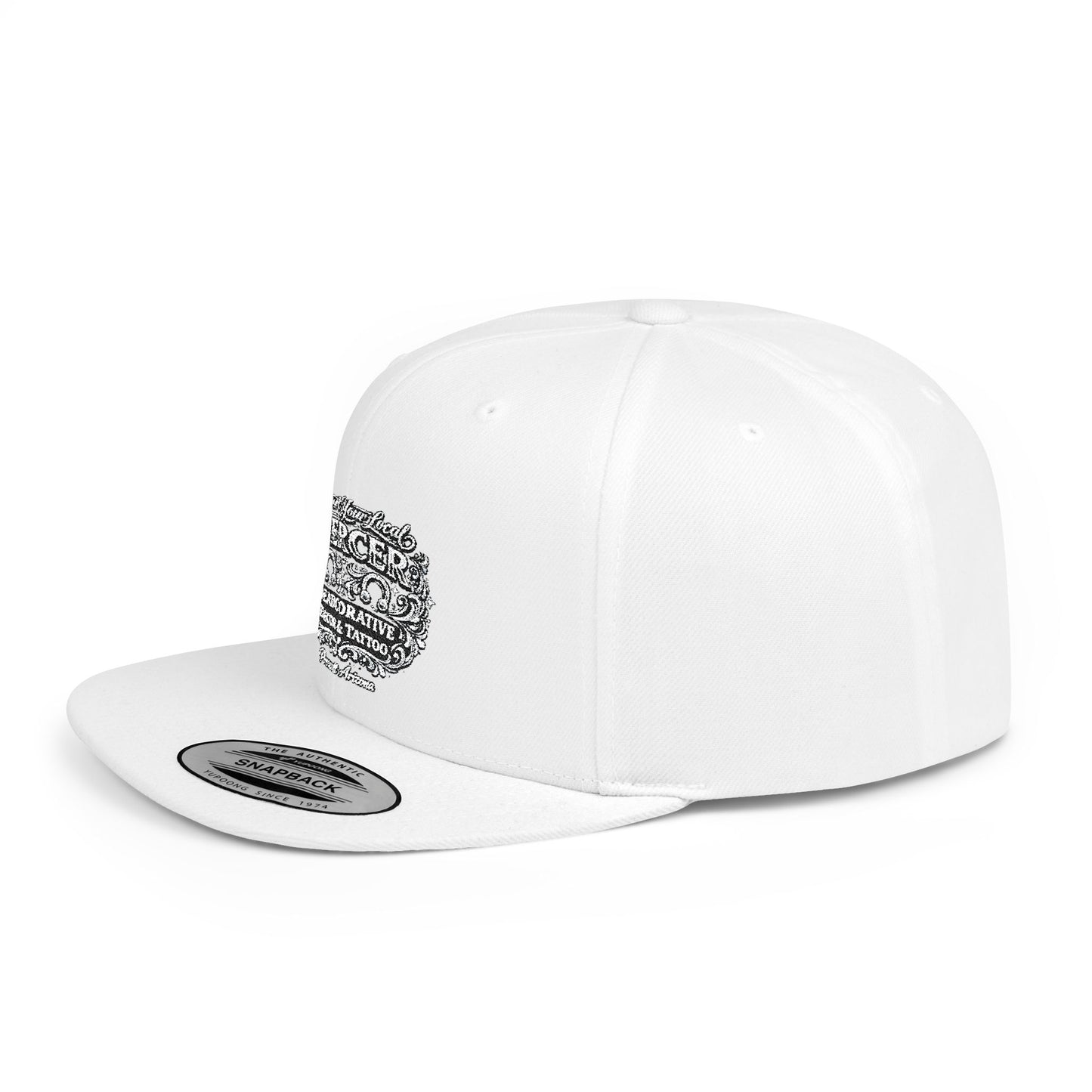 ‘Support Your Local Piercer’ Snapback Hat - Deadcorative Flat Bill SnapBack Hat