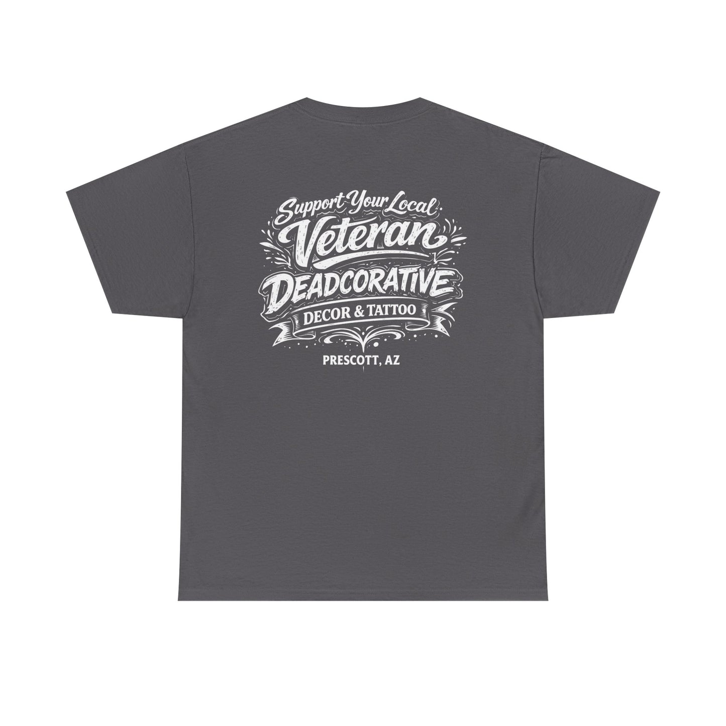 'Support Your Local Veteran' Graphic Tee — Deadcorative Graphic T-Shirt