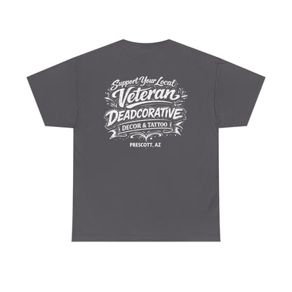 'Support Your Local Veteran' Graphic Tee — Deadcorative Graphic T-Shirt