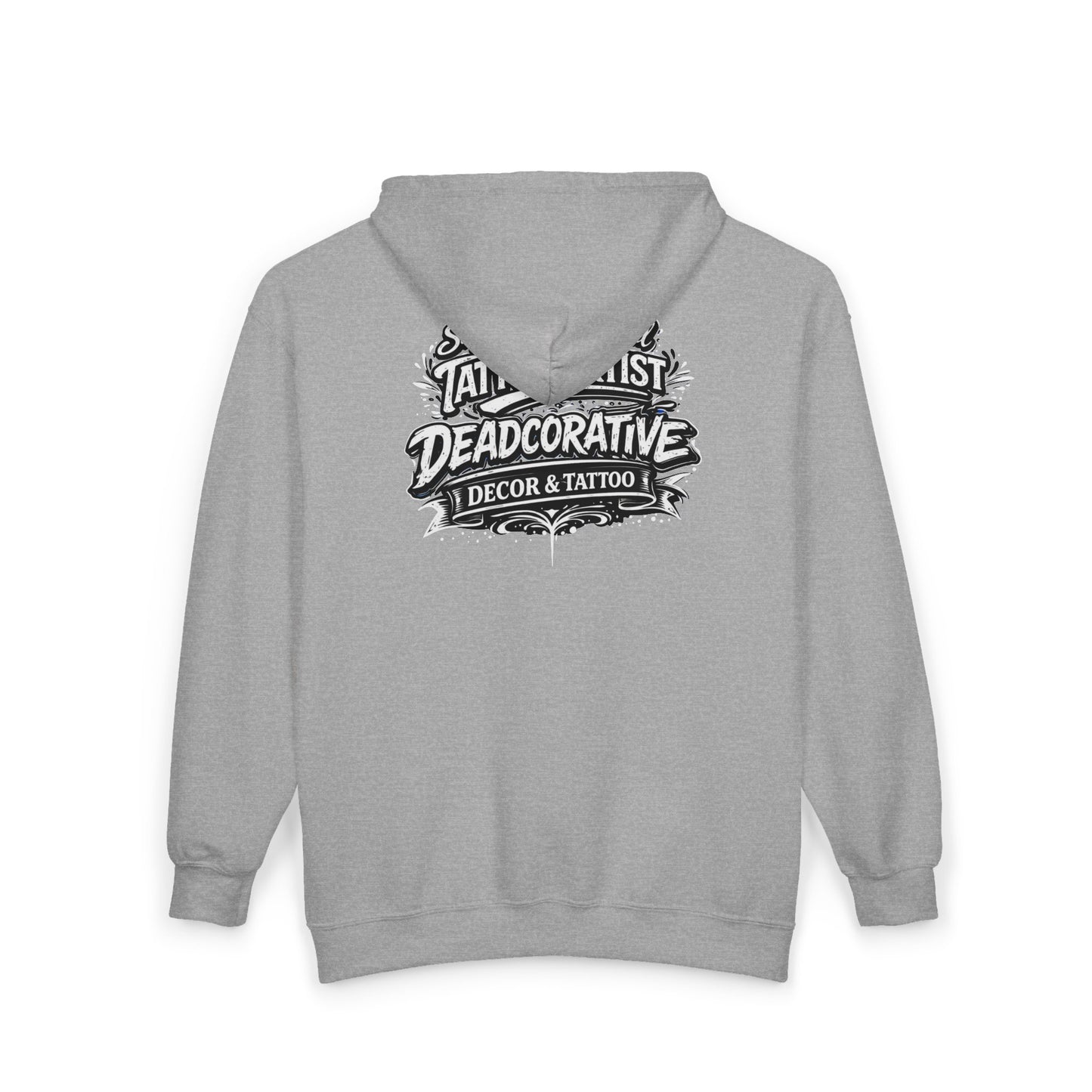 ‘Support Your Local Tattoo Artist’ Full-Zip Jacket - Deadcorative Graphic Full-Zip Jacket