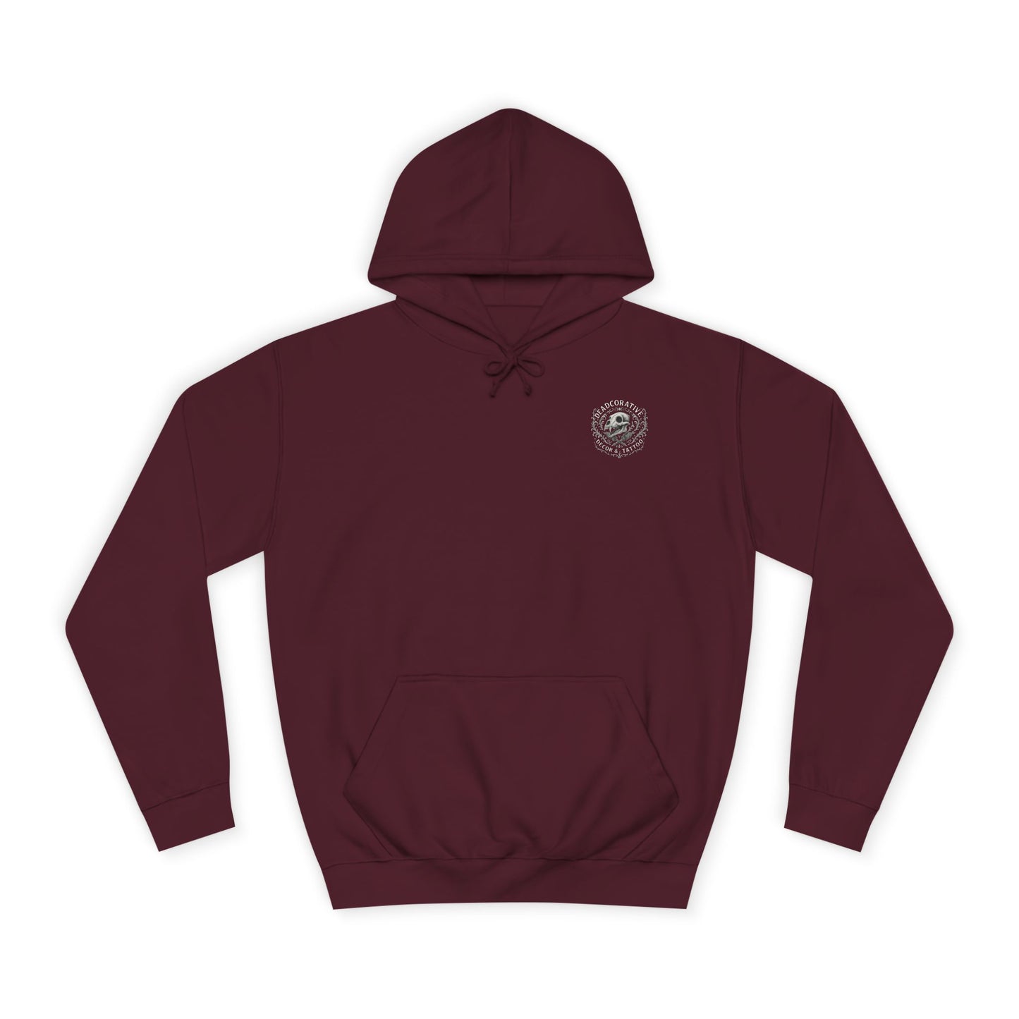 'Bottle Up / Needle Down' Pullover Hoodie - DeadCorative Graphic Hoodie