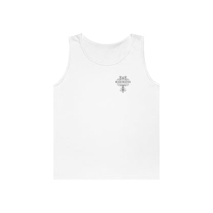 Deadcorative Logo Tank Top — "Deadcorative Decor & Tattoo" Chest & Back Print