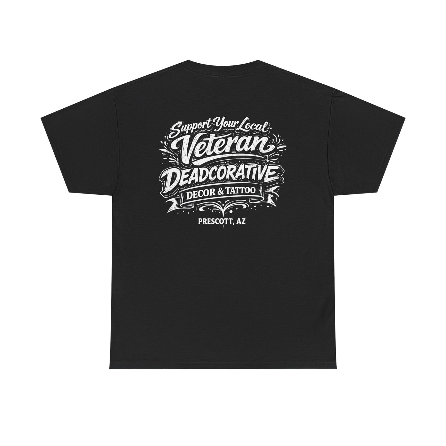 'Support Your Local Veteran' Graphic Tee — Deadcorative Graphic T-Shirt
