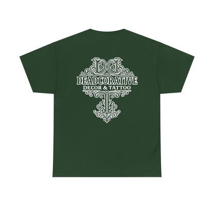 Deadcorative Logo T-Shirt — Deadcorative Decor & Tattoo Graphic Tee
