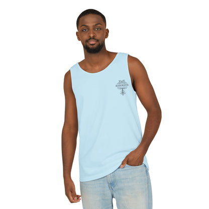 'Bottle Up / Needle Down' Tank Top — Deadcorative Graphic Tank Top