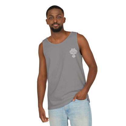 'Bottle Up / Needle Down' Tank Top — Deadcorative Graphic Tank Top