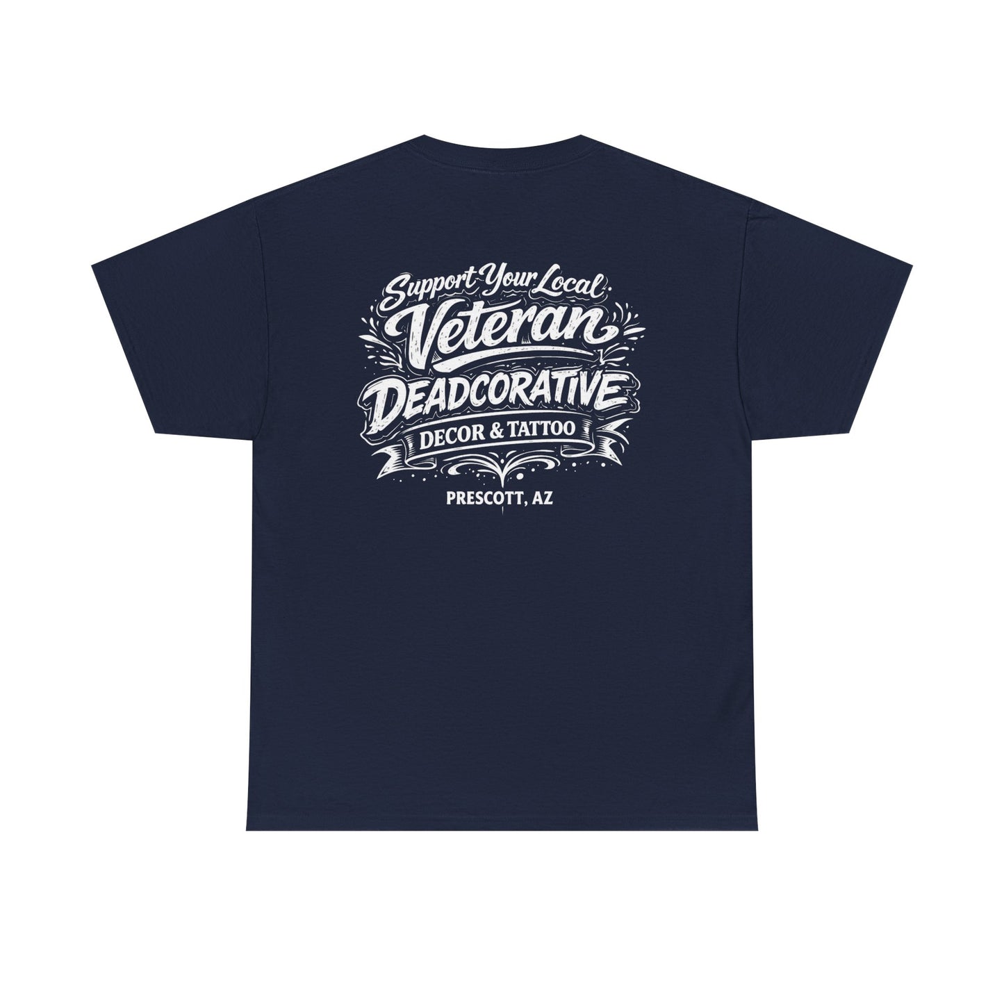 'Support Your Local Veteran' Graphic Tee — Deadcorative Graphic T-Shirt