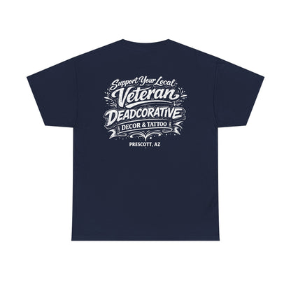 'Support Your Local Veteran' Graphic Tee — Deadcorative Graphic T-Shirt