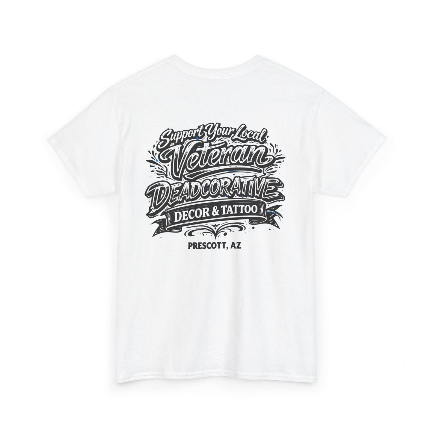 'Support Your Local Veteran' Graphic Tee — Deadcorative Graphic T-Shirt