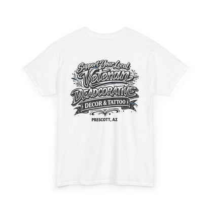 'Support Your Local Veteran' Graphic Tee — Deadcorative Graphic T-Shirt
