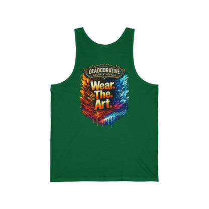 ‘Wear. The. Art.’ Tank Top — Deadcorative Graphic Tank Top