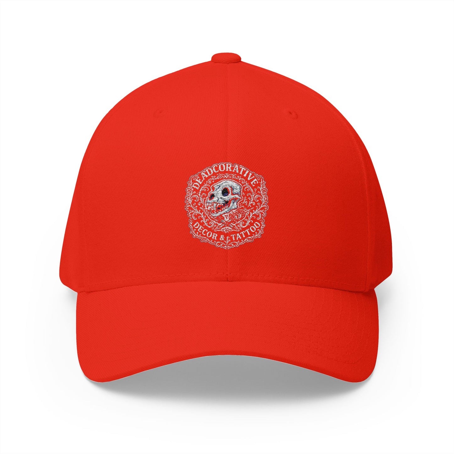 Embroidered Skull Coin Cap — Vintage Pirate Skull Embroidery Baseball Hat