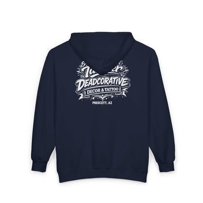 'Support Your Local Tattoer'  Full-Zip Jacket — Deadcorative Graphic Full-Zip Jacket