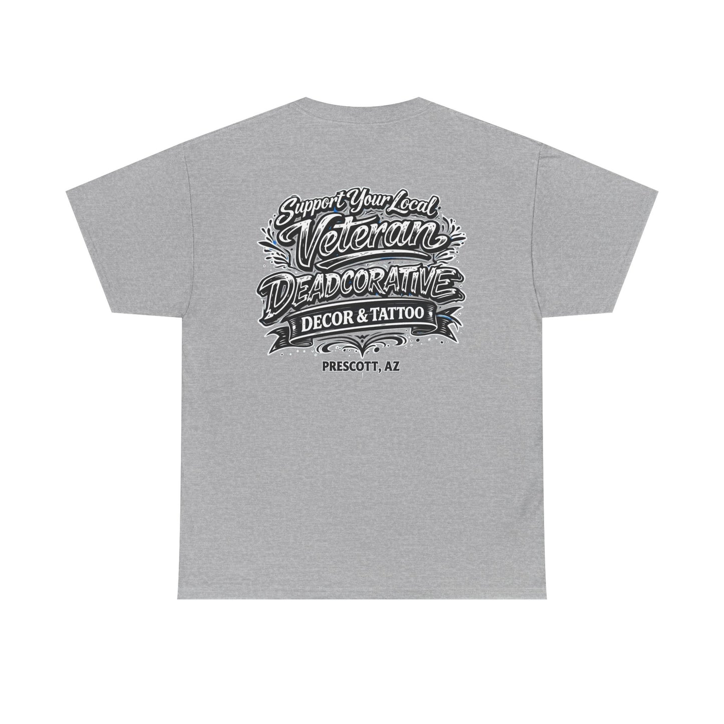'Support Your Local Veteran' Graphic Tee — Deadcorative Graphic T-Shirt