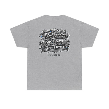 'Support Your Local Veteran' Graphic Tee — Deadcorative Graphic T-Shirt