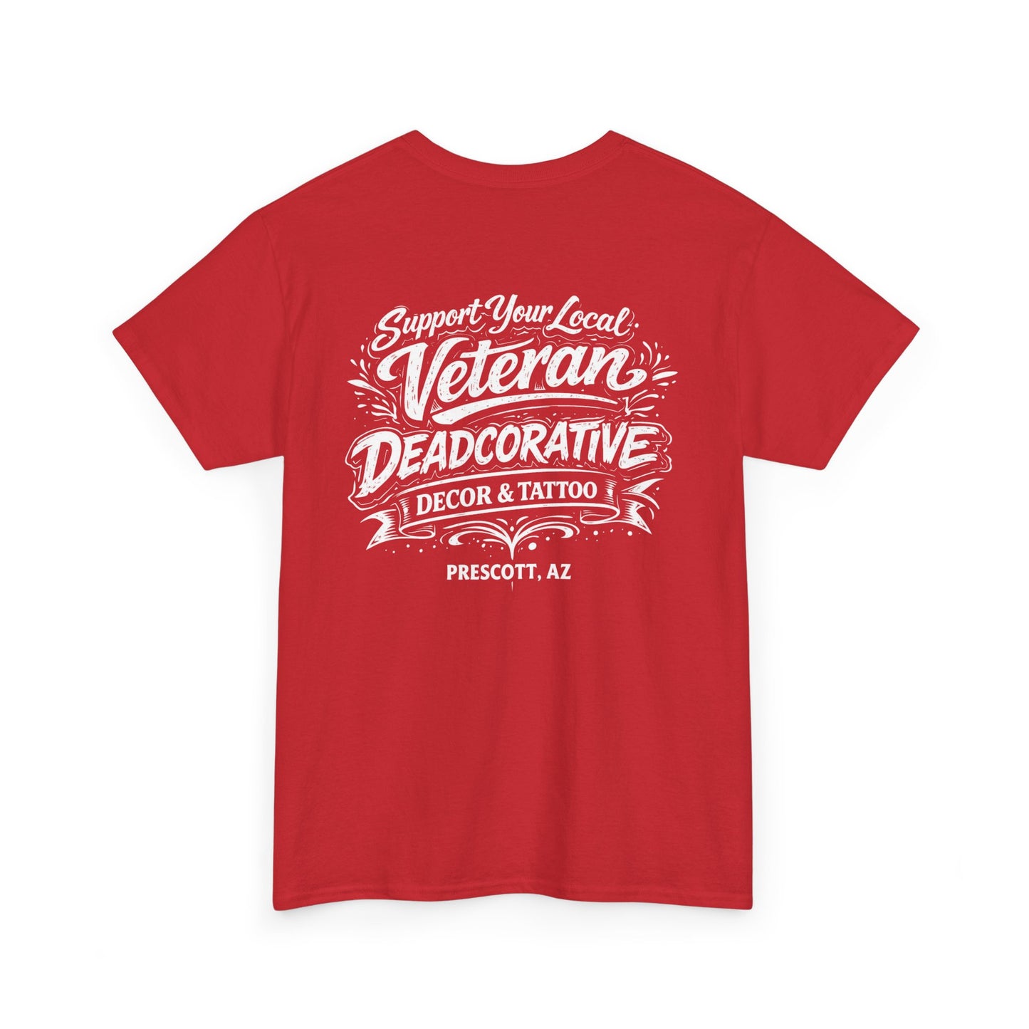 'Support Your Local Veteran' Graphic Tee — Deadcorative Graphic T-Shirt