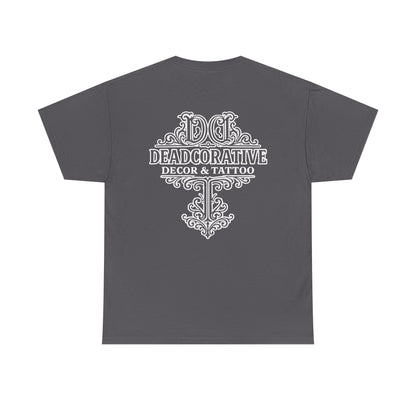 Deadcorative Logo T-Shirt — Deadcorative Decor & Tattoo Graphic Tee