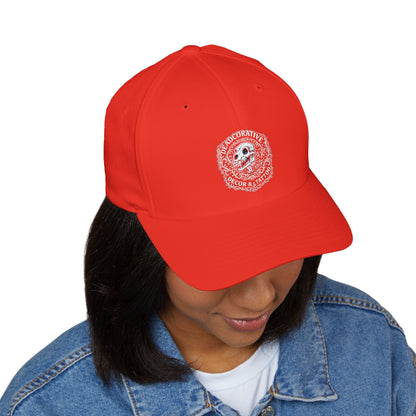 Embroidered Skull Coin Cap — Vintage Pirate Skull Embroidery Baseball Hat