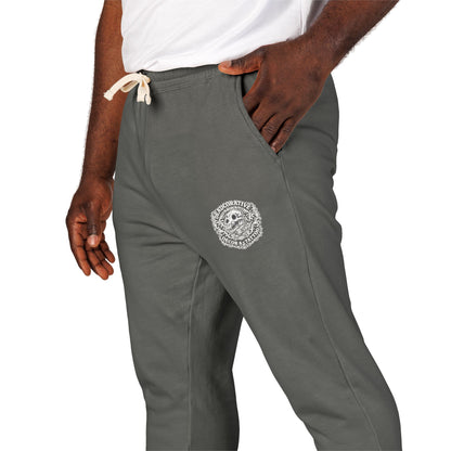 DeadCorative Logo Fleece Sweatpants — DeadCorative Logo Graphic Joggers