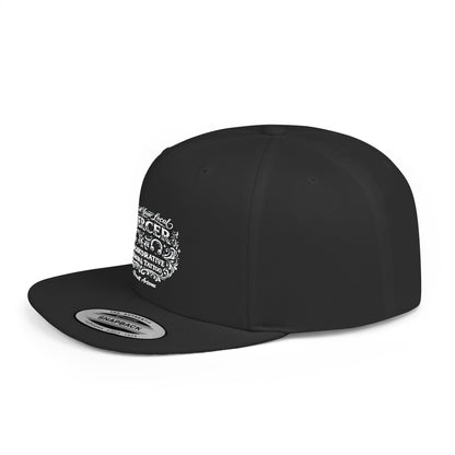 ‘Support Your Local Piercer’ Snapback Hat - Deadcorative Flat Bill SnapBack Hat