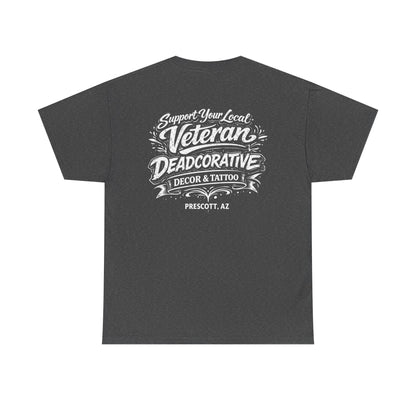 'Support Your Local Veteran' Graphic Tee — Deadcorative Graphic T-Shirt