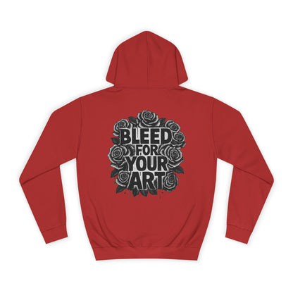 Bleed For Your Art Hoodie — Deadcorative Graphic Pullover Hoodie
