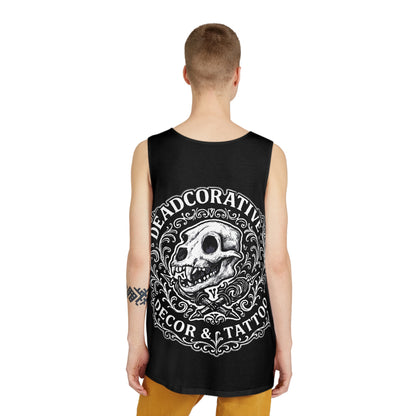 DeadCorative Logo Tank Top — DeadCorative Decor & Tattoo Graphic Tank