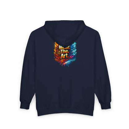‘Wear. The. Art.’ Full-Zip Jacket — Deadcorative Graphic Jacket