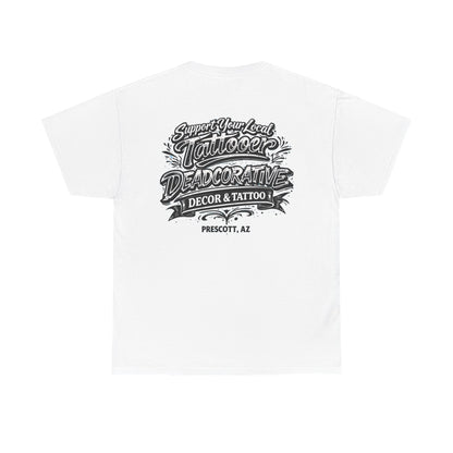 'Support Your Local Tattooer' Graphic Tee — Deadcorative Graphic T-Shirt