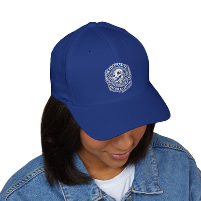 Embroidered Skull Coin Cap — Vintage Pirate Skull Embroidery Baseball Hat
