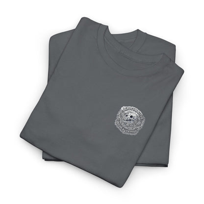 DeadCorative Embroidered Logo Tee — DeadCorative Embroidered Graphic T-Shirt